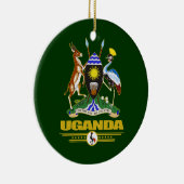 Uganda COA Keramik Ornament (Rechts)