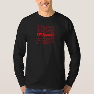 Uganda Cool Vintag Inspiriert T-Shirt