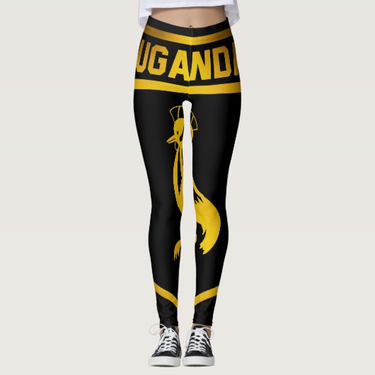 Uganda Emblem Leggings (Vorderseite)