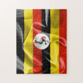 Uganda Flag 11" x 14" Foto Puzzle mit Geschenkboxe (Vertikal)