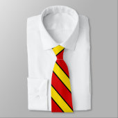 Uganda Flag Elegant Patriotic Neck Tie Krawatte (Gebunden)
