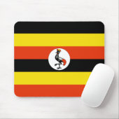 Uganda Flag Mousepad (Mit Mouse)