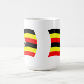 Uganda Flag-Tasse Kaffeetasse (Mittel)