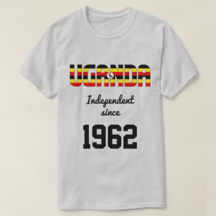 Uganda Flag Unabhängigkeit Feier T-Shirt