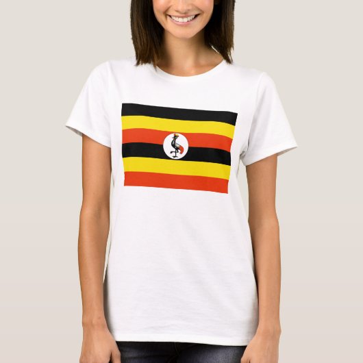 Uganda Flag x Map T - Shirts (Vorderseite)