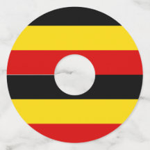 Uganda-Flagge