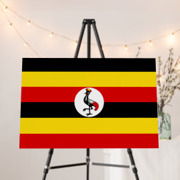 Uganda-Flagge