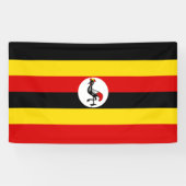 Uganda-Flagge Banner (Horizontal)