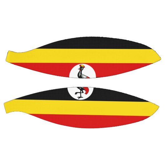Uganda-Flagge Basketball (Panele)