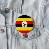 Uganda-Flagge Button (Beispiel)