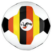 uganda-Flagge Fußball (Gedreht)