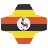uganda-Flagge Fußball (Flach)