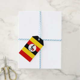 Uganda-Flagge Geschenkanhänger