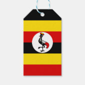Uganda-Flagge Geschenkanhänger (Vorderseite)