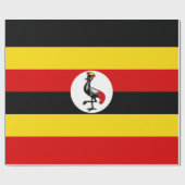 Uganda-Flagge Geschenkpapier (Flach)