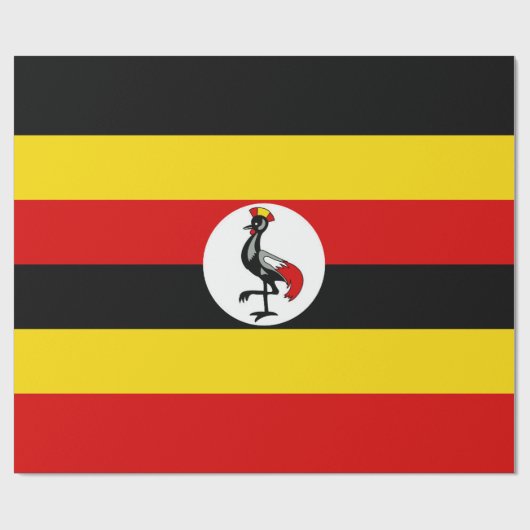 Uganda-Flagge Geschenkpapier (Flach)