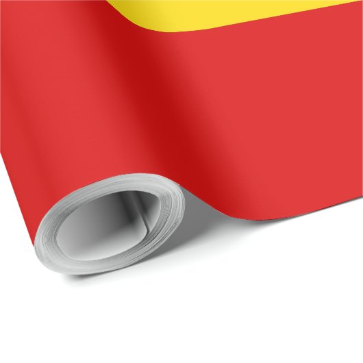 Uganda-Flagge Geschenkpapier (Rolleneckpunkt)
