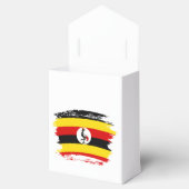 Uganda-Flagge Geschenkschachtel (Geöffnet)