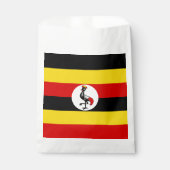 Uganda-Flagge Geschenktütchen (Vorderseite)