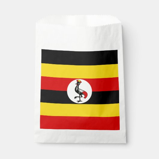 Uganda-Flagge Geschenktütchen (Vorderseite)