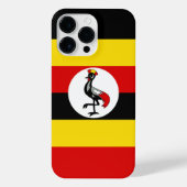 Uganda-Flagge iPhone Hülle (Rückseite)