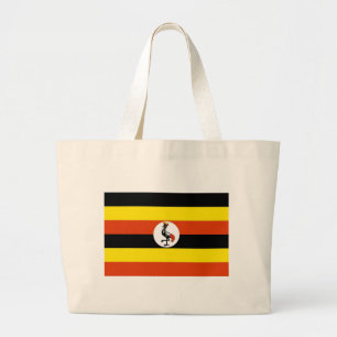 Uganda-Flagge Jumbo Stoffbeutel