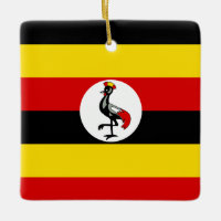 Uganda-Flagge