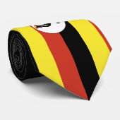 Uganda-Flagge Krawatte (Gerollt)