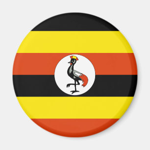 uganda-Flagge Magnet