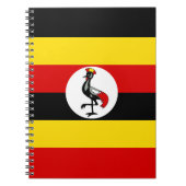 Uganda-Flagge Notizblock (Vorderseite)