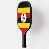 Uganda-Flagge Pickleball Schläger (Links)