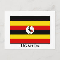 Uganda-Flagge