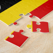 Uganda-Flagge Puzzle (Seite)