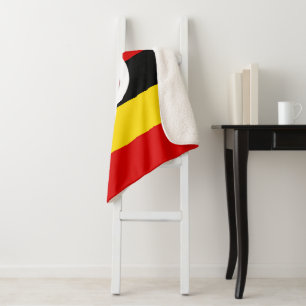 Uganda-Flagge Sherpadecke