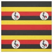 Uganda-Flagge Stoff (Muster)
