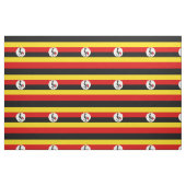 Uganda-Flagge Stoff (Fat Quarter (45,7 x 55,9 cm))