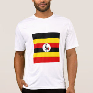 Uganda-Flagge T-Shirt