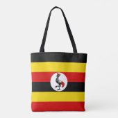 Uganda-Flagge Tasche (Rückseite)