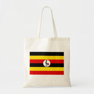 Uganda-Flagge Tragetasche
