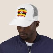 Uganda-Flagge Truckerkappe (Beispiel)