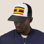 Uganda-Flagge Truckerkappe (Beispiel)