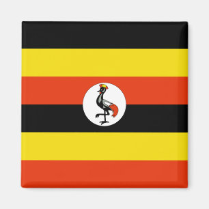 Uganda-Flaggen-Magnet Magnet