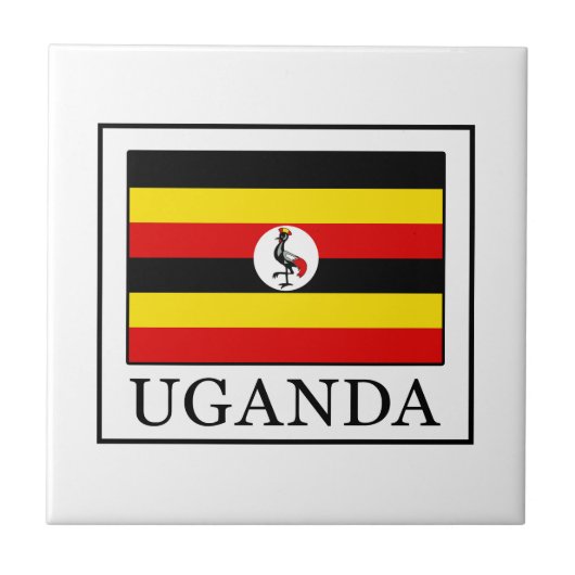 Uganda Fliese (Vorderseite)