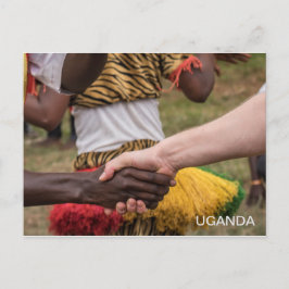 Uganda Friendship Travel Postcard Postkarte