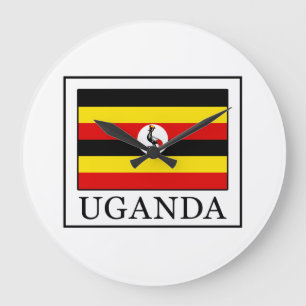 Uganda Große Wanduhr