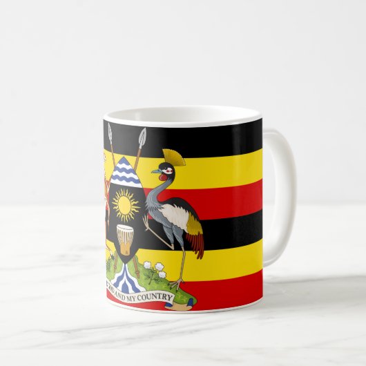 Uganda Kaffeetasse (VorderseiteRechts)