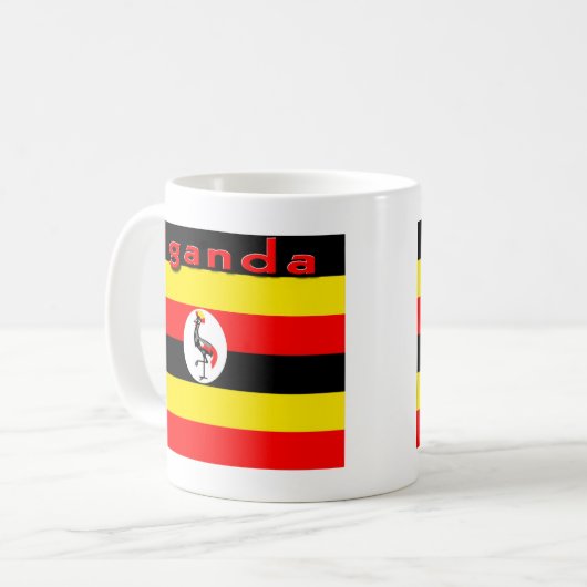 Uganda Kaffeetasse (Vorderseite Links)