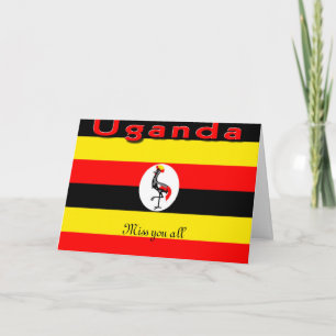 Uganda Karte