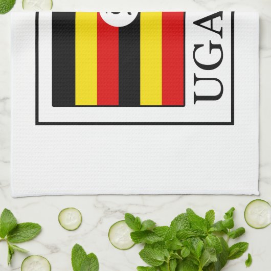 Uganda Küchentuch (Gefaltet)