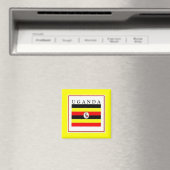 Uganda - Kundenspezifische Produkte Magnet (In Situ (Geschirrspüler))